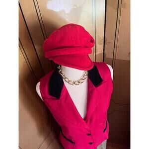 Vintage red hat